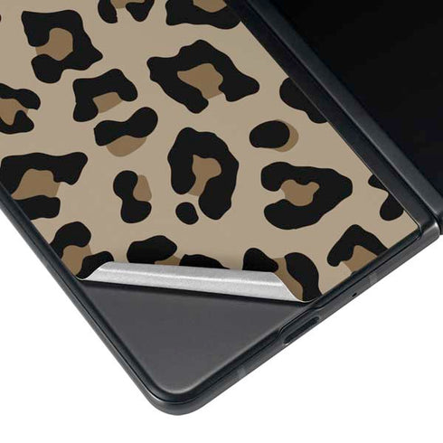 Leopard Print Galaxy Z Fold4 5G Skin